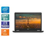 Latitude E5550 15,6" 2015 - Intel Core i5 2,3Ghz - 2 - 8Go DDR3 - 500Go HDD - Intel HD Graphics 5500 - 
Gris / Noir - Linux - AZERTY - Image 1