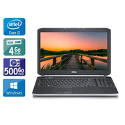 Latitude E5520 15,6" 2011 - Intel Core i3 2,3Ghz - 2 - 4Go  DDR4 - 500Go HDD - Intel HD Graphics 3000 - 
Gris / Noir - Windows 10 - AZERTY - Image 1