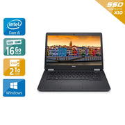 Latitude E5470 14" Core i5 2,4Ghz 2015 (Windows 10) - Intel Core i5 2,4Ghz - 2 - 16Go DDR4 - 2To SSD - Intel HD Graphics 520 - 
Gris / Noir - Windows 10 - AZERTY - Image 1