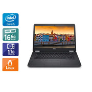Latitude E5470 14" 2015 - Intel Core i5 2,4Ghz - 2 - 16Go DDR4 - 1To HDD - Intel HD Graphics 520 - 
Gris / Noir - Linux - AZERTY - Image 1