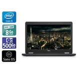Latitude E5450 14" 2015 - Intel Core i5 2,3Ghz - 2 - 8Go DDR3 - 500Go HDD - Intel HD Graphics 5500 - 
Gris / Noir - Sans OS - AZERTY - Image 1