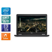 Latitude E5450 14" 2015 - Intel Core i5 2,3Ghz - 2 - 16Go DDR3 - 1To HDD - Intel HD Graphics 5500 - 
Gris / Noir - Linux - AZERTY - Image 1