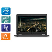 Latitude E5450 14" 2015 - Intel Core i5 2,3Ghz - 2 - 8Go DDR3 - 1To HDD - Intel HD Graphics 5500 - 
Gris / Noir - Linux - AZERTY - Image 1