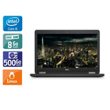 Latitude E5450 14" 2015 - Intel Core i5 2,3Ghz - 2 - 8Go DDR3 - 500Go HDD - Intel HD Graphics 5500 - 
Gris / Noir - Linux - AZERTY - Image 1