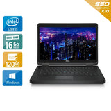 Latitude E5440 14" 2013 - Intel Core i5 1,9Ghz - 2 - 16Go DDR3 - 120Go SSD - Intel HD Graphics 4400 - 
Gris / Noir - Windows 10 - AZERTY - Image 1