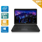 Latitude E5440 14" 2013 - Intel Core i5 1,9Ghz - 2 - 8Go DDR3 - 480Go SSD - Intel HD Graphics 4400 - 
Gris / Noir - Windows 10 - AZERTY - Image 1