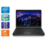 Latitude E5440 14" 2013 - Intel Core i5 1,9Ghz - 2 - 16Go DDR3 - 2To HDD - Intel HD Graphics 4400 - 
Gris / Noir - Linux - AZERTY - Image 1