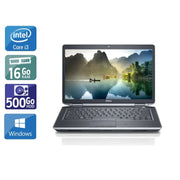 Latitude E5430 14,1" 2012 - Intel Core i3 2,4Ghz - 2 - 16Go DDR3 - 500Go HDD - Intel HD Graphics 4000 - 
Gris / Noir - Windows 10 - AZERTY - Image 1