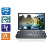 Latitude E5430 14,1" 2012 - Intel Core i3 2,4Ghz - 2 - 16Go DDR3 - 1To HDD - Intel HD Graphics 4000 - 
Gris / Noir - Linux - AZERTY - Image 1