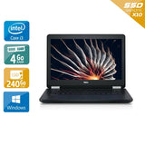 Latitude E5270 12,5" 2010 - Intel Core i3 2,3Ghz - 2 - 4Go  DDR4 - 240Go SSD - Intel HD Graphics 520 - 
Gris / Noir - Windows 10 - AZERTY - Image 1