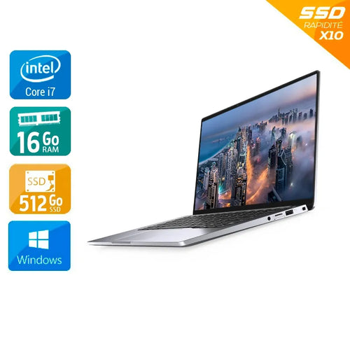 Latitude 9510 15" 2020 - Intel Core i7 1,1Ghz - 2 - 16Go DDR3 - 512Go SSD - Intel UHD Graphics 620 - 
Gris / Noir - Windows 10 - AZERTY