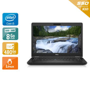 Latitude 5490 14" 2017 - Intel Core i5 2,6Ghz - 2 - 8Go  DDR4 - 2To HDD - Intel UHD Graphics 620 - 
Gris / Noir - Linux - AZERTY - Image 1