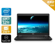 Latitude 5480 14" 2016 - Intel Core i5 3,1Ghz - 2 - 32Go DDR4 - 256Go SSD - Intel HD Graphics 620 - 
Gris / Noir - Sans OS - AZERTY - Image 1