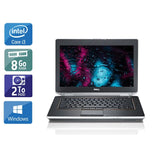 Latitude E6420 14" 2011 - Intel Core i3 2,2Ghz - 4 - 8Go DDR3 - 2To HDD - Intel HD Graphics 3000 - 
Gris / Noir - Windows 10 - AZERTY - Image 1