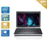 Latitude E6420 14" 2011 - Intel Core i3 2,2Ghz - 4 - 4Go  DDR4 - 120Go SSD - Intel HD Graphics 3000 - 
Gris / Noir - Windows 10 - AZERTY - Image 1
