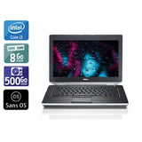 Latitude E6420 14" 2011 - Intel Core i3 2,2Ghz - 4 - 8Go DDR3 - 500Go HDD - Intel HD Graphics 3000 - 
Gris / Noir - Sans OS - AZERTY - Image 1