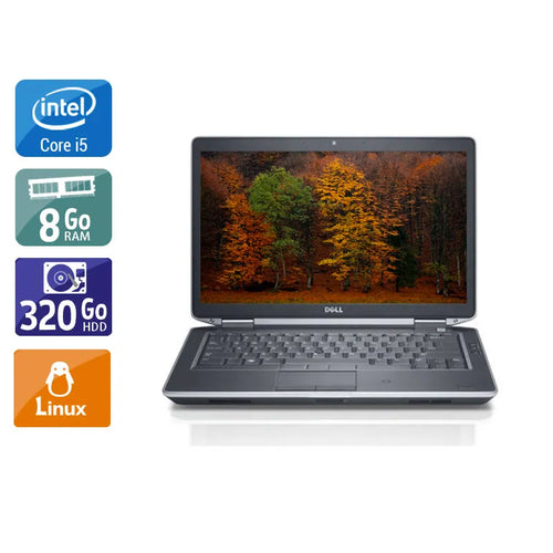 Latitude E5430 14,1" 2012 - Intel Core i5 2,6Ghz - 4 - 8Go DDR3 - 320Go HDD - Intel HD Graphics 4000 - 
Gris / Noir - Linux - AZERTY