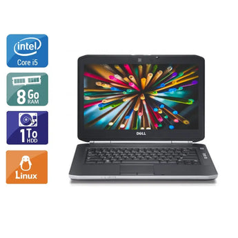 Latitude E5420 14,1" 2011 - Intel Core i5 2,5Ghz - 4 - 8Go DDR3 - 1To HDD - Intel HD Graphics 3000 - 
Gris / Noir - Linux - AZERTY - Image 1
