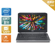 Latitude E5420 14,1" 2011 - Intel Core i5 2,5Ghz - 4 - 8Go DDR3 - 120Go SSD - Intel HD Graphics 3000 - 
Gris / Noir - Linux - AZERTY - Image 1