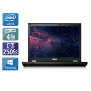 Latitude E5410 14,1" 2010 - Intel Core i5 2,6Ghz - 4 - 4Go  DDR4 - 250Go HDD - Intel GMA HD Graphics - 
Gris / Noir - Windows 10 - AZERTY - Image 1