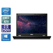 Latitude E5410 14,1" 2010 - Intel Core i5 2,6Ghz - 4 - 4Go  DDR4 - 250Go HDD - Intel GMA HD Graphics - 
Gris / Noir - Windows 10 - AZERTY - Image 1