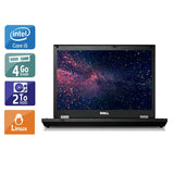 Latitude E5410 14,1" 2010 - Intel Core i5 2,6Ghz - 4 - 4Go  DDR4 - 2To HDD - Intel GMA HD Graphics - 
Gris / Noir - Linux - AZERTY - Image 1