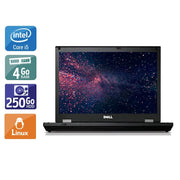 Latitude E5410 14,1" 2010 - Intel Core i5 2,6Ghz - 4 - 4Go  DDR4 - 250Go HDD - Intel GMA HD Graphics - 
Gris / Noir - Linux - AZERTY - Image 1