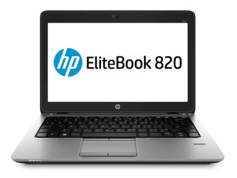 EliteBook 820 G2 12,5" 2015 - Intel Core i5 2,3Ghz - 2 - 8Go DDR3 - 128Go SSD - Intel HD Graphics 5500 - Noir et argent - Windows 10 Pro - AZERTY - Image 1