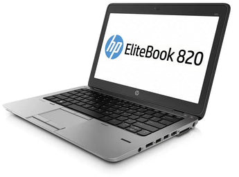 EliteBook 820 G1 12,5" 2014 - Intel Core i5 1,9Ghz - 2 - 8Go DDR3 - 256Go SSD - Intel HD Graphics 4400 - Noir et argent - Windows 10 Pro - AZERTY - Image 1