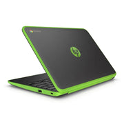 Chromebook 11 G5 EE 11,6" 2016 - Intel Celeron 1,6Ghz - 2 - 4Go LPDDR3 - 32Go eMMC - Intel HD Graphics 400 - Noir et vert - Chrome OS - AZERTY - Image 2