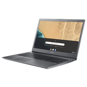 Chromebook CB715 15,6" 2020 - Intel Core i3 2,2Ghz - 2 - 4Go DDR4 - 128Go eMMC - Intel UHD Graphics 620 - Gris - Chrome OS - AZERTY - Image 2