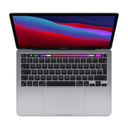 MacBook Pro Touch Bar 13" 2020 - Apple M1 3,2Ghz - 8 - 8Go Unifiée - 256Go SSD - Apple GPU 8 - Argent - macOS - AZERTY - Image 2