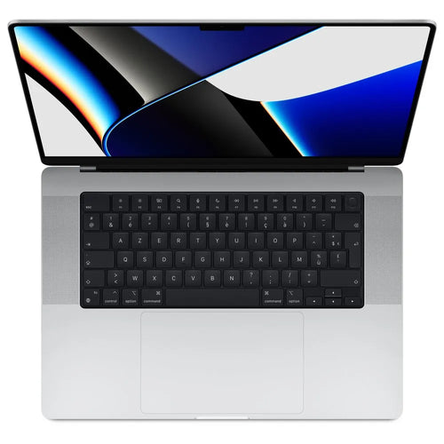 MacBook Pro 16" 2021 - Apple M1 Pro 3,2 Ghz - 10 - 16 Go Unifiée - 512Go SSD - Apple GPU 16 - Argent - macOS - AZERTY