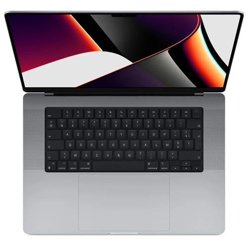 MacBook Pro 16" 2021 - Apple M1 Pro 3,2 Ghz - 10 - 16 Go Unifiée - 512Go SSD - Apple GPU 16 - Gris Sidéral - macOS - AZERTY