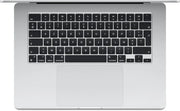 MacBook Air 15" 2024 (series M3) - Apple M3 4,1Ghz - 8 - 16Go LPDDR5 - 256Go SSD - Apple M3 GPU - 10 - Argent - macOS - AZERTY - Image 2