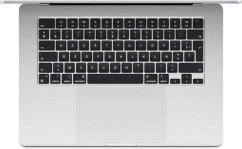 MacBook Air 15" 2024 (series M3) - Apple M3 4,1Ghz - 8 - 16Go LPDDR5 - 256Go SSD - Apple M3 GPU - 10 - Argent - macOS - AZERTY - Image 2