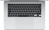 MacBook Air 15" 2024 (series M3) - Apple M3 4,1Ghz - 8 - 8Go LPDDR5 - 256Go SSD - Apple M3 GPU - 10 - Argent - macOS - AZERTY - Image 2