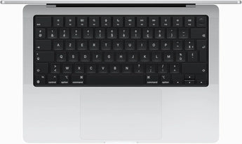 MacBook Pro 14" 2023 (series M3) - Apple M3 4,1Ghz - 8 - 8Go LPDDR5 - 512Go SSD - Apple M3 GPU - 10 - Argent - macOS - AZERTY - Image 2