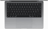 MacBook Pro 14" 2023 (series M3) - Apple M3 4,1Ghz - 8 - 8Go LPDDR5 - 1To SSD - Apple M3 GPU - 10 - Gris Sidéral - macOS - AZERTY - Image 2