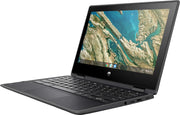 Chromebook x360 11 G3 EE 11,6" 2020 - Intel Celeron 1,1Ghz - 2 - 4Go LPDDR4 - 32Go eMMC - Intel UHD Graphics 600 - Noir - Chrome OS - AZERTY - Image 1