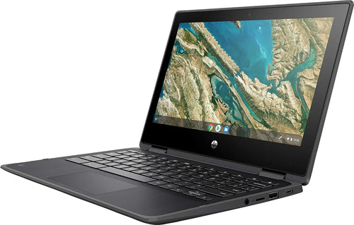 Chromebook x360 11 G3 EE 11,6" 2020 - Intel Celeron 1,1Ghz - 2 - 4Go LPDDR4 - 32Go eMMC - Intel UHD Graphics 600 - Noir - Chrome OS - AZERTY