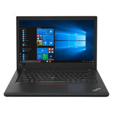 ThinkPad T480 14" Core i5 1,7Ghz 2018 (Windows 11 Pro) - Intel Core i5 1,7Ghz - 4 - 16Go DDR4 - 256Go SSD - Intel UHD Graphics 620 - Noir - Windows 11 Pro - AZERTY - Image 1